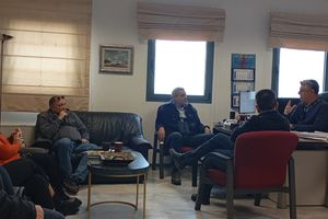 Στο αεροδρόμιο Ηρακλείου «Νίκος Καζαντζάκης» ο Χάρης Μαμουλάκης