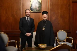 Ανδρουλάκης: Κάθε συνάντηση με τον Οικουμενικό Πατριάρχη είναι μάθημα ανθρωπιάς