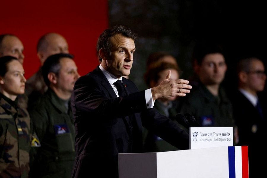 Μακρόν: «Θα εργαστώ μέχρι το τελευταίο δευτερόλεπτο» της θητείας μου – Η πρωτοχρονιάτικη δέσμευση
