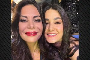 Η Εύη Βατίδου ποζάρει με την κόρη της στο Instagram