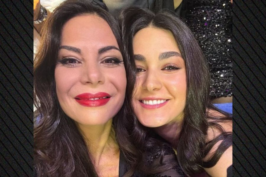 Η Εύη Βατίδου ποζάρει με την κόρη της στο Instagram