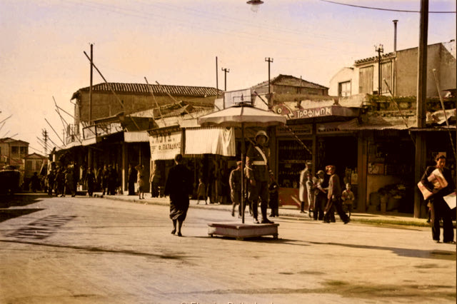 Σκηνή δρόμου στο παλιό Ηράκλειο