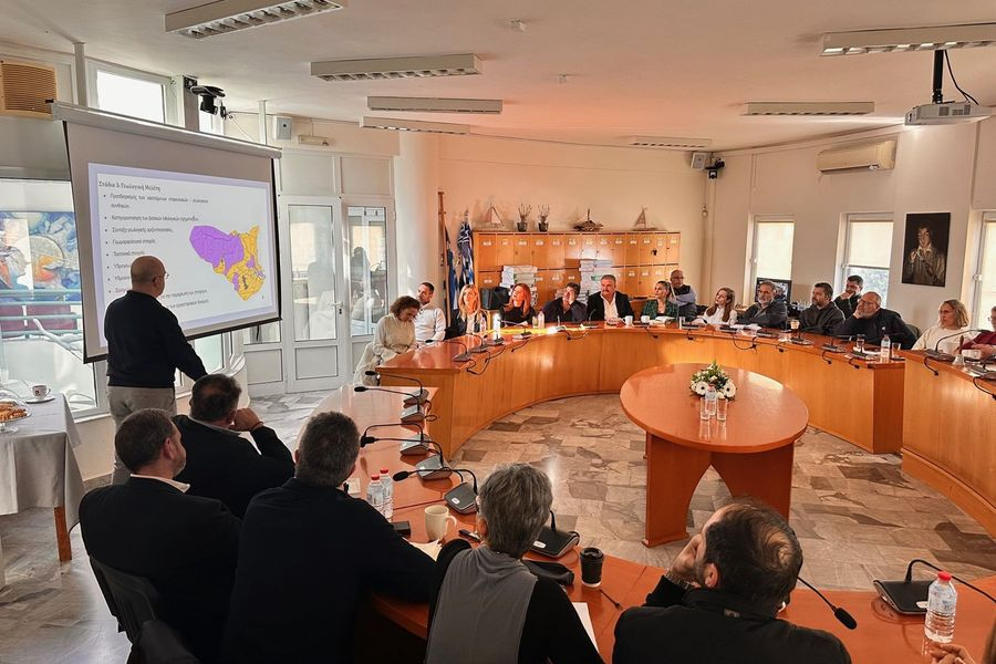 Παρουσιάστηκαν οι μελέτες φραγμάτων ανάσχεσης για την αντιπλημμυρική θωράκιση Αγίας Πελαγίας, Παλαιοκάστρου και Λυγαριάς