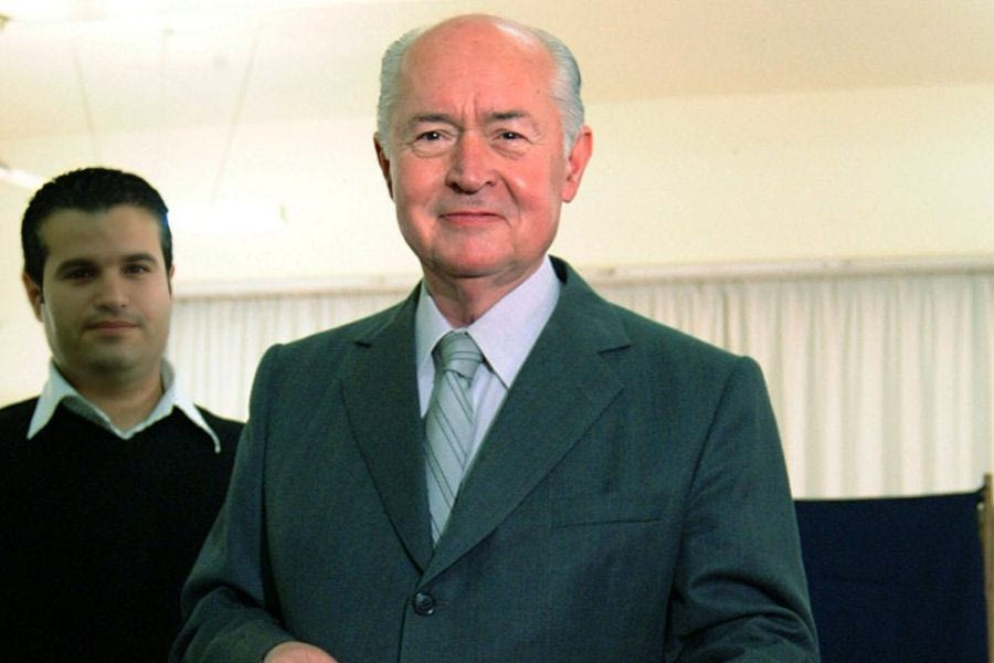 Γιώργος Βασιλείου: Πέθανε ο πρώην πρόεδρος της Κύπρου