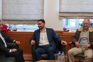 Τα μεγάλα αναπτυξιακά έργα στο επίκεντρο της συνάντησης του Κωνσταντίνου Κεφαλογιάννη με τον Περιφερειάρχη Κρήτης