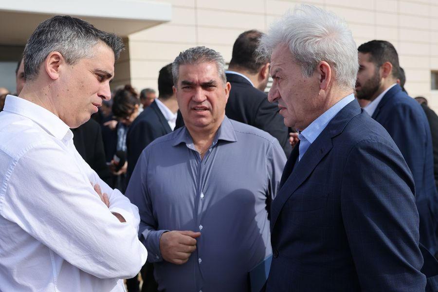 Στο νέο Διεθνές Αεροδρόμιο Ηρακλείου στο Καστέλι ο Αλέξης Καλοκαιρινός