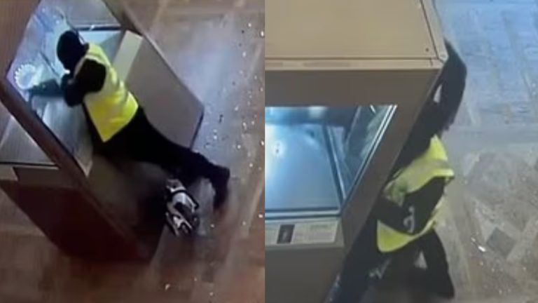 Λούβρο: Νέο βίντεο ντοκουμέντο από την κινηματογραφική ληστεία του Οκτωβρίου