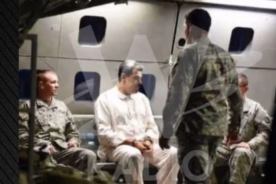 Η πρώτη φωτογραφία του Νικολάς Μαδούρο μετά τη σύλληψή του