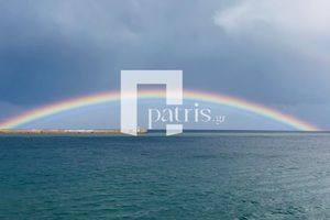 (ΦΩΤΟ) Ένα εντυπωσιακό ουράνιο τόξο στον ουρανό του Ηρακλείου