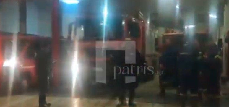 (ΒΙΝΤΕΟ) Ηράκλειο: Με σειρήνες και φάρους υποδέχτηκαν οι πυροσβέστες το 2026