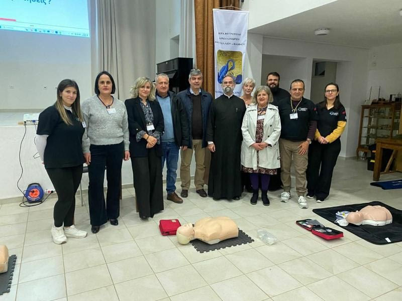 Επιτυχημένο το σεμινάριο Πρώτων Βοηθειών και προληπτικών εξετάσεων στη Βιάννο