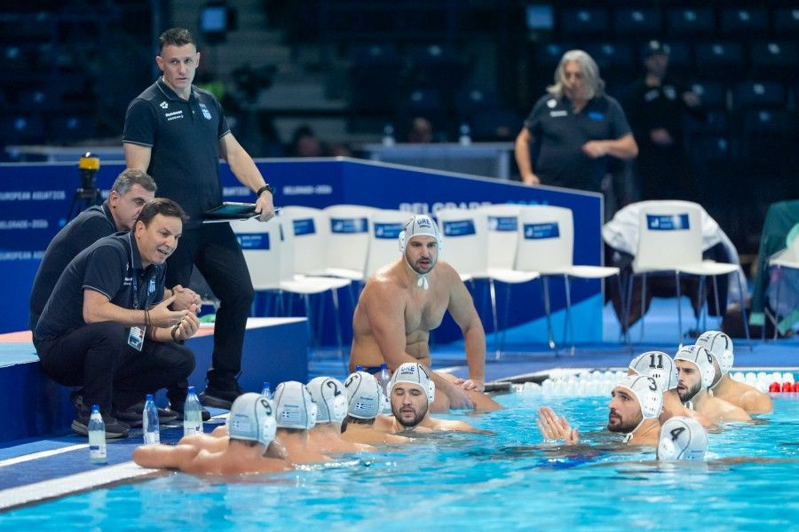 Εθνική πόλο: Κανονικά στον πάγκο της Ελλάδας ο Βλάχος στον μικρό τελικό