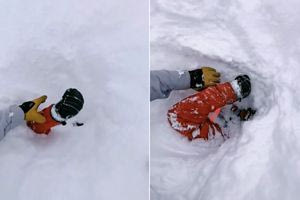 (Βίντεο) Καρέ καρέ η διάσωση ενός σκιέρ που θάφτηκε από χιονοστιβάδα