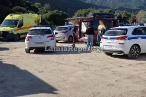 Νεκρός εντοπίστηκε άνδρας στις ιαματικές πηγές Θερμοπυλών