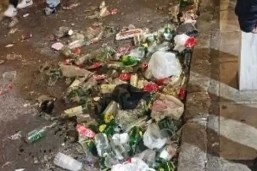 Θεσσαλονίκη: 700 τόνους σκουπίδια άφησαν πίσω τα πάρτι της Πρωτοχρονιάς