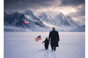 Τραμπ: Συνοδεία… πιγκουίνου οδεύει προς τη Γροιλανδία – Μπέρδεψε τα ημισφαίρια