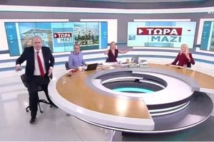 Επεισόδιο on air: H Τζάκρη είπε για «αλητεία της ΝΔ» για την Καρυστιανού και ο Λαζαρίδης σηκώθηκε και έφυγε, λέγοντας «ντροπή»