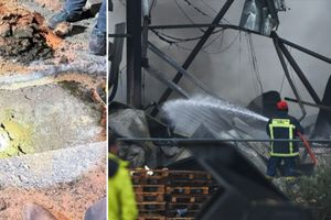 Φωτογραφία από το σημείο της διαρροής προπανίου – «Τους λέγαμε μυρίζει υγραέριο» δηλώνουν οι εργαζόμενοι