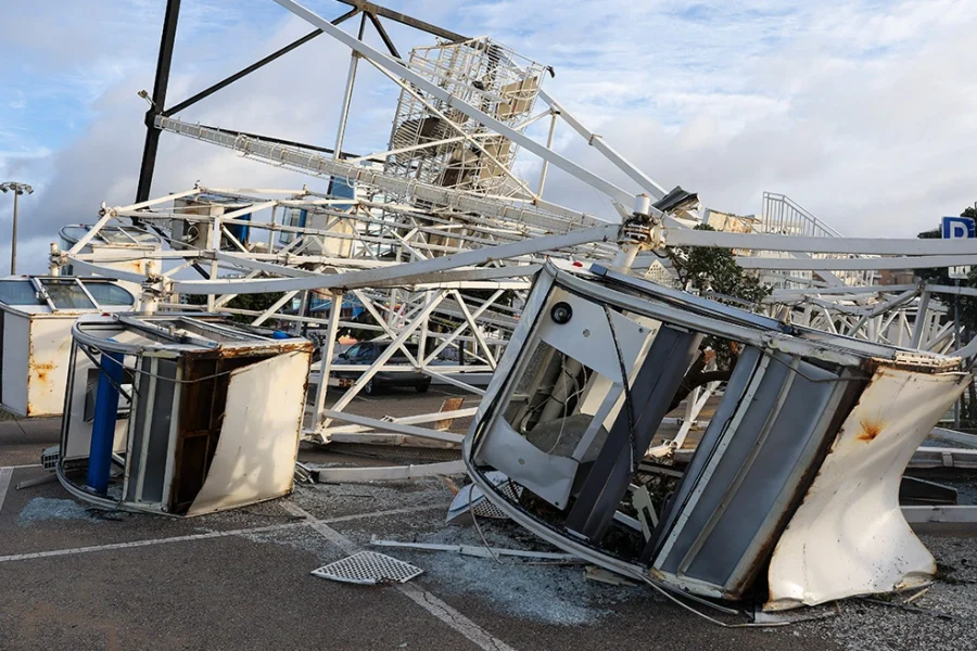 Στους 4 οι νεκροί από την καταιγίδα Kristin στην Πορτογαλία: Στα 150 χλμ την ώρα οι ριπές του ανέμου