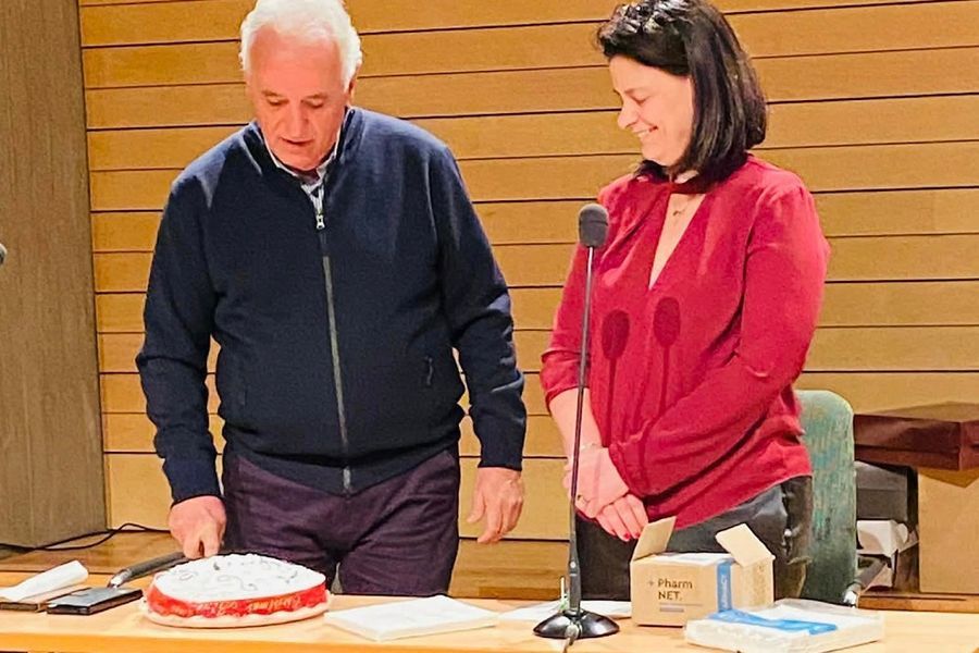 Οι εργαζόμενοι των Κ.Ε.Π.Α του Δήμου Ηρακλείου έκοψαν την πρωτοχρονιάτικη πίτα τους