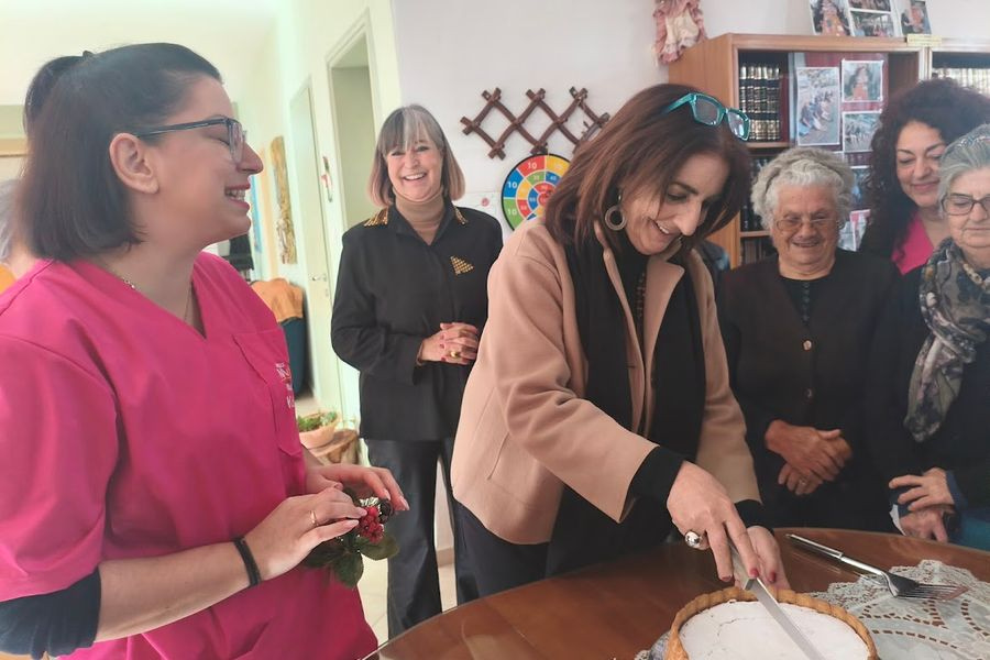 Με τραγούδι και μαντινάδες, η κοπή της Πρωτοχρονιάτικης Πίτας στο ΚΗΦΗ Δήμου Μινώα Πεδιάδας