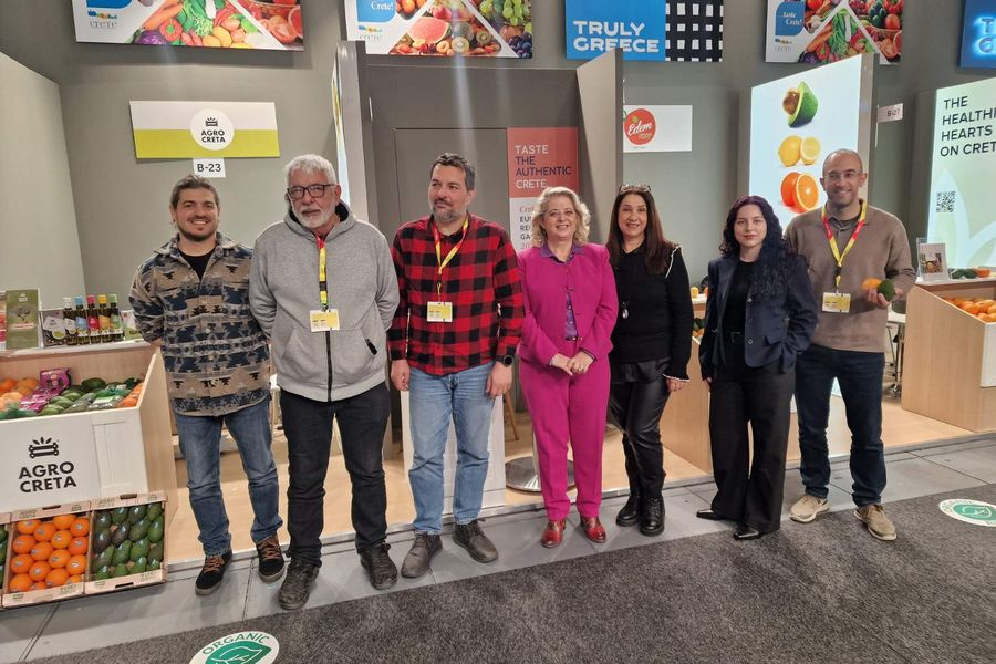 Δυναμική παρουσία της Περιφέρειας Κρήτης στην FRUIT LOGISTICA 2026 στο Βερολίνο