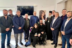 Ο Λευτέρης Αυγενάκης στα Εγκαίνια και στην Ονοματοδοσία του Ξενώνα «Βιργινία Μανασάκη»