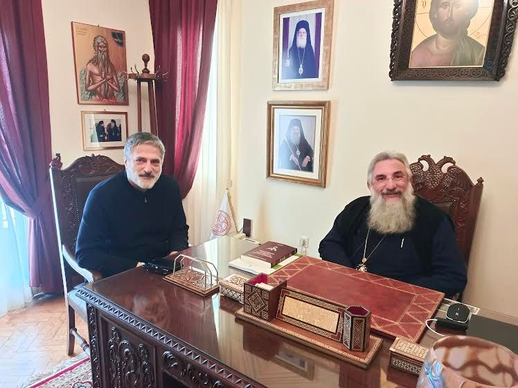 Πήρε την ευλογία του Αρχιεπισκόπου Κρήτης ο καλλιτεχνικός διευθυντής της Εθνικής Λυρικής Σκηνής