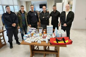 Δωρεά εξοπλισμένου φαρμακείου στους αστυνομικούς