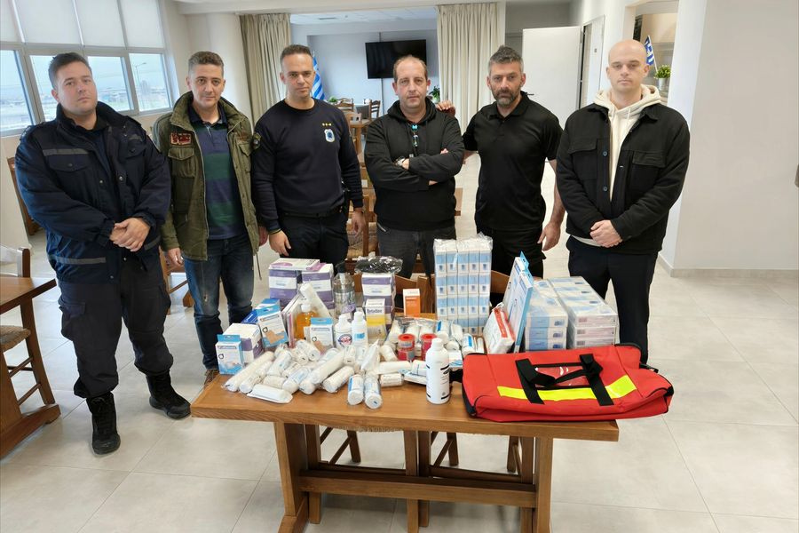 Δωρεά εξοπλισμένου φαρμακείου στους αστυνομικούς