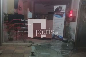 (ΦΩΤΟ) «Ατζαμής» κλέφτης στο Αρκαλοχώρι: Έσπασε τζαμαρία καταστήματος και από τον φόβο του… του έπεσαν τα κλοπιμαία