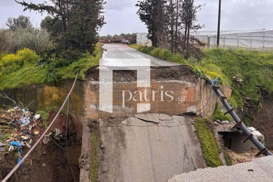 (ΦΩΤΟ-ΒΙΝΤΕΟ) Κακοκαιρία: Γέφυρα κατέρρευσε στη Μεσαρά – «Πέρασαν τεράστιες ποσότητες νερού σε λίγη ώρα», λέει ο δήμαρχος
