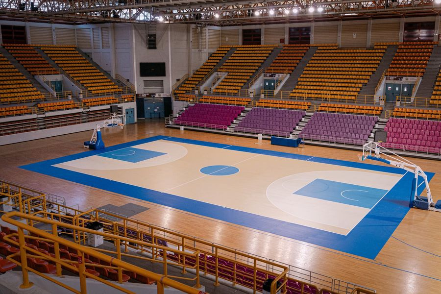 Νέο παρκέ στα «Δύο Αοράκια» εν όψει του Final 8 του Κυπέλλου μπάσκετ