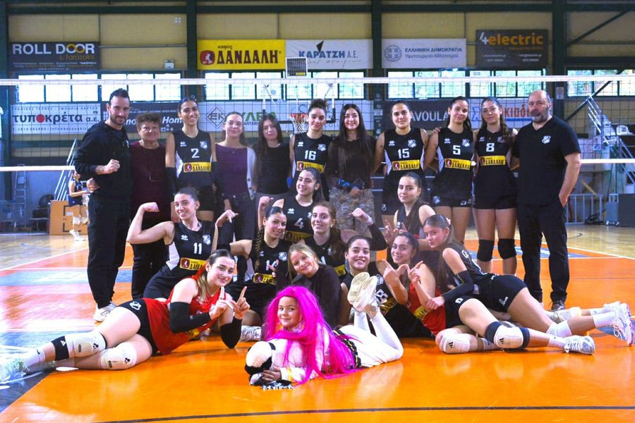 Kρίνεται σήμερα στα Χανιά ο τίτλος βόλεϊ νεανίδων