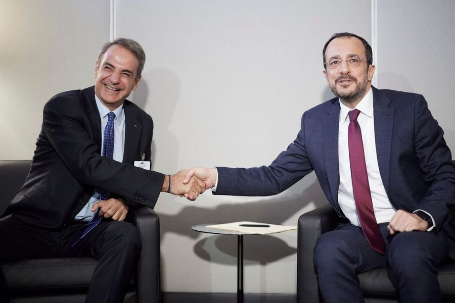 Τηλεφωνική επικοινωνία Μητσοτάκη – Χριστοδουλίδη ενόψει της συνάντησης με τον Ερντογάν