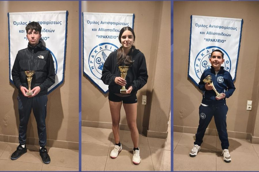 Θετικές εμφανίσεις των αθλητών τένις του «Ηράκλειο» ΟΑΑ στο Εθνικό Ε3