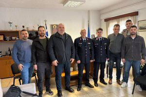 Συνάντηση της Ένωσης Αστυνομικών Υπαλλήλων Λασιθίου με τον Γενικό Περιφερειακό Αστυνομικό Διευθυντή Κρήτης