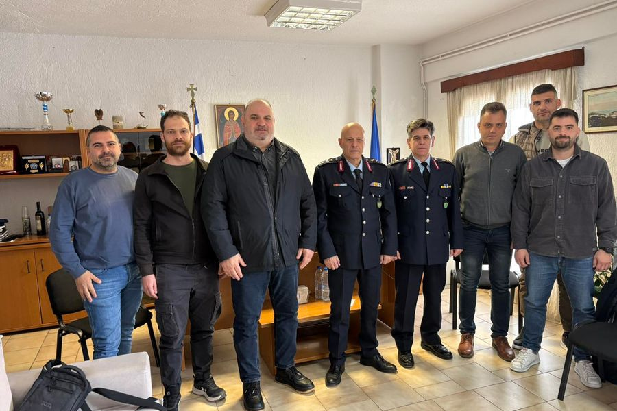 Συνάντηση της Ένωσης Αστυνομικών Υπαλλήλων Λασιθίου με τον Γενικό Περιφερειακό Αστυνομικό Διευθυντή Κρήτης