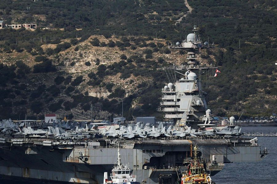 (ΒΙΝΤΕΟ) Έφτασε στη Σούδα το μεγαλύτερο αεροπλανοφόρο των ΗΠΑ