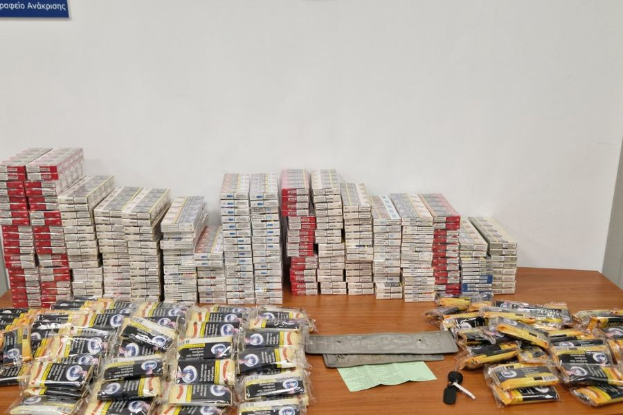 Μία σύλληψη για λαθρεμπόριο τσιγάρων στο Ηράκλειο