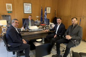 Η χάραξη του ΒΟΑΚ στο τμήμα Ηράκλειο – Γάζι στο επίκεντρο συνάντησης του Μεν. Μποκέα με την ηγεσία του Υπουργείου Υποδομών