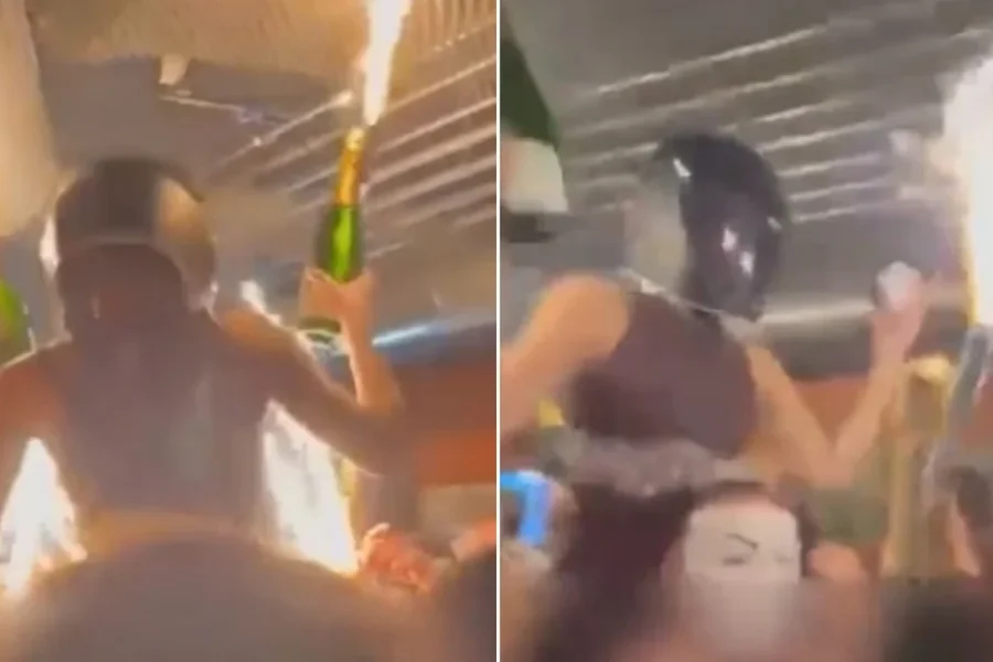 Ελβετία: Νέο βίντεο από τη στιγμή που ξεκίνησε η φωτιά στο μπαρ