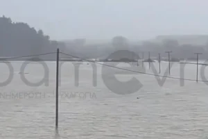 Έβρος: «Βουλιάζει» το Σουφλί, κλειστός ο δρόμος προς Δαδιά