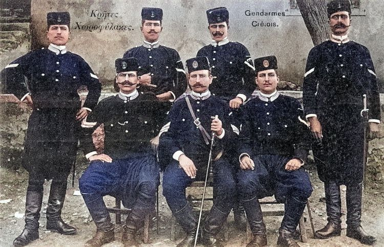 Χωροφύλακες στην Κρήτη