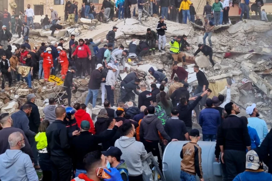 Στους 15 οι νεκροί από κατάρρευση κτιρίων στο Λίβανο