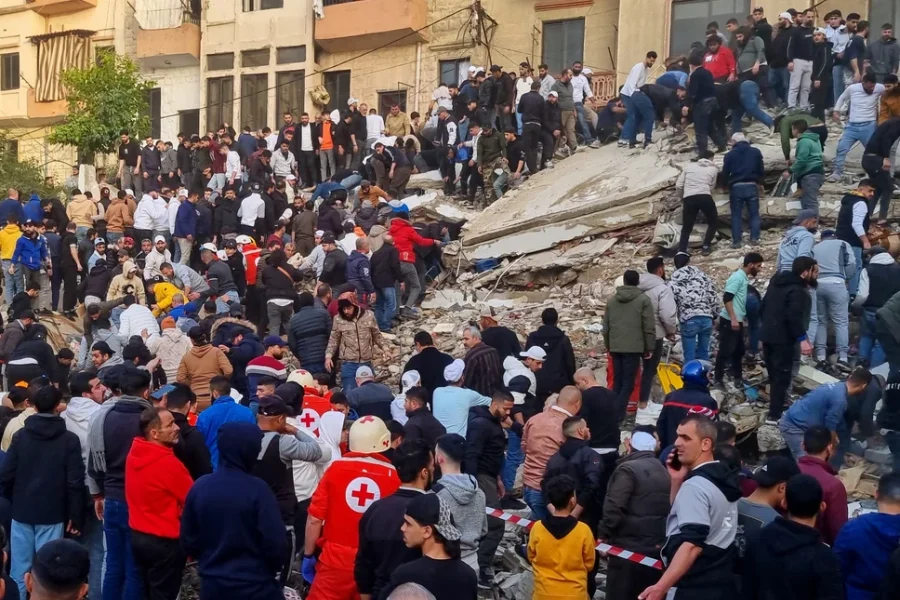 Στους 9 ανέβηκε ο αριθμός των νεκρών από την κατάρρευση κτιρίου στον Λίβανο