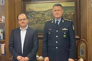 Συνάντηση του Δημάρχου Ρεθύμνης με τον νέο Αστυνομικό Διευθυντή