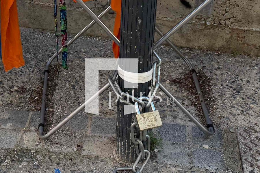 Που τοποθέτησαν λουκέτο για να προστατευτούν από τους κλέφτες