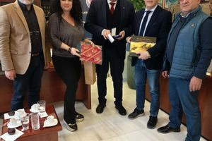 Επίσκεψη του προεδρείου της ΔΕΕΠ  (ΝΟΔΕ) Ηρακλείου στον πρόεδρο του ΕΒΕΗ