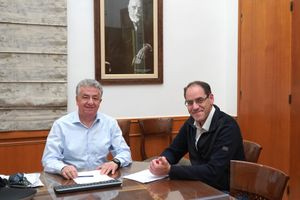 Συνάντηση Περιφερειάρχη Κρήτης με τον Δήμαρχο Ανωγείων